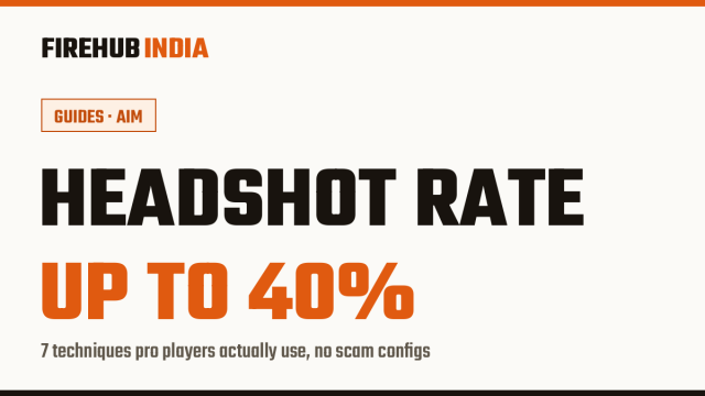 How to raise your headshot rate to 40 percent